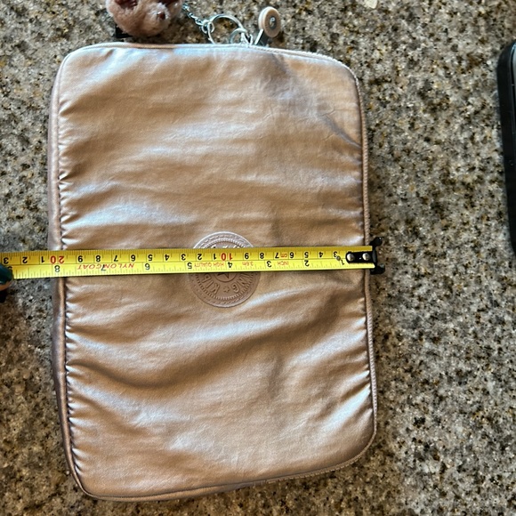 USED ONCE pink gold Kipling iPad case - Picture 3 of 4